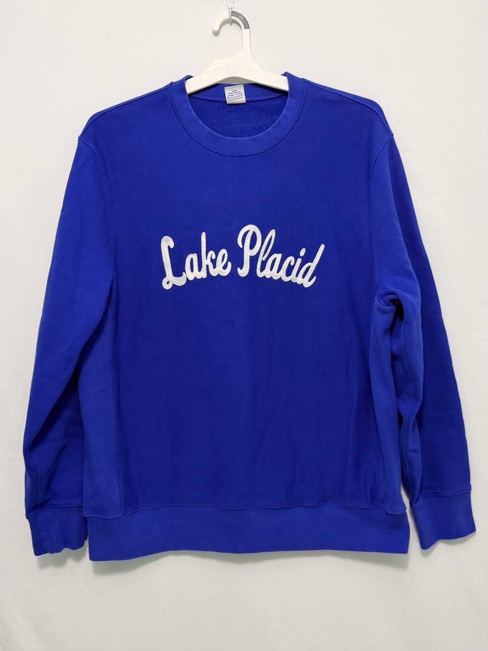 J.Crew Heritage 14 oz. fleece Lake Placid chain stitched graphic sweatshirt XXL